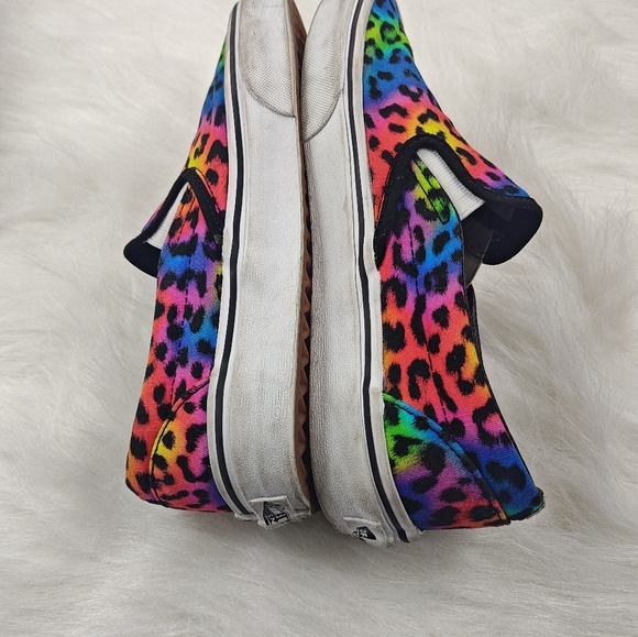 Vans multicolor black & pink Slip-On (Women’s 8 / Men’s 6.5) - Picture 9 of 11